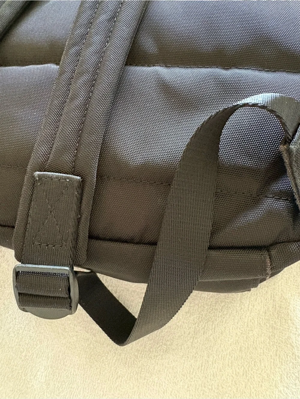 Tommy Hilfiger Nylon Backpack with distinctive red white blue accents